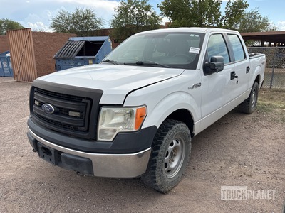 2014 Ford F-150 XL 4x4 Crew Cab Pickup (Inoperable)