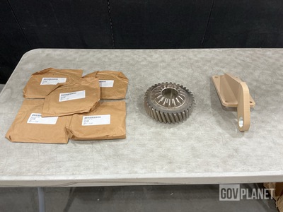 (9) Gear Clusters, (53) Ring Spacers, (9) Butt Hinges & Assorted Items