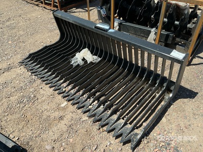 2025 Kit Containers QT-SB-H72-F 72 in Skid Steer Screening Bucket