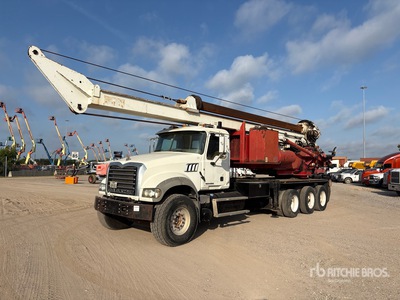 2013 Spiradrill MHD-100 on 2013 Mack GU713 Granite 8x4 Drill Truck