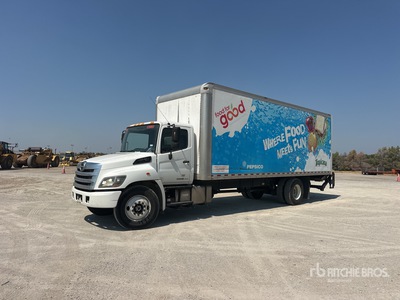 2017 Hino 268 4x2 Van Truck