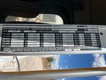 General Appearance with Motor Vehicle Safety Standards Label