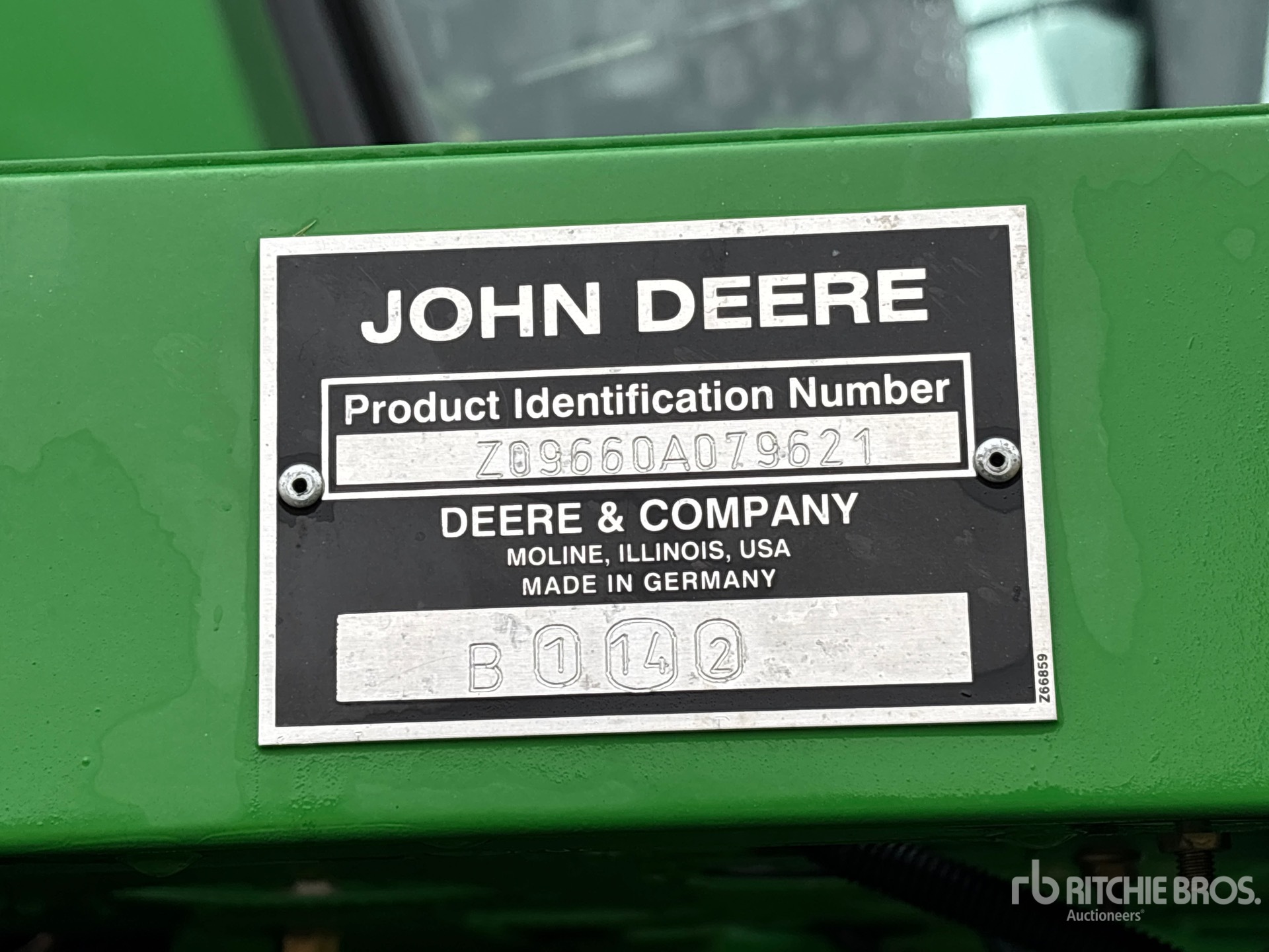 John Deere 9660 WTS Combine Harvester