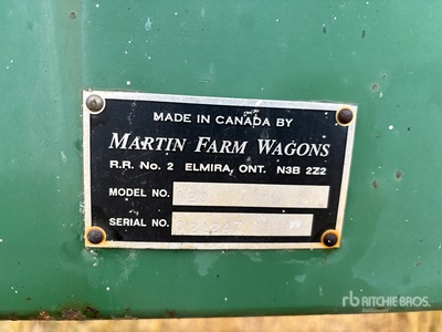 Martin Farm Wagon 120 Gravity Wagon Attrezzatura per la movimentazione del grano