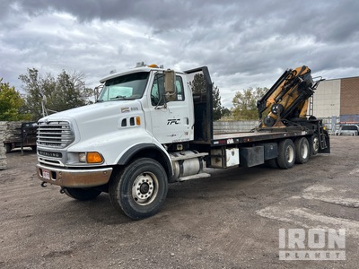 2016 Compa 450.4 43430 lb Knuckle Boom on 2005 Sterling LT9500 8x4 Twin-Steer Boom Truck