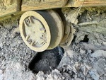 Undercarriage with Right Carrier Rollers