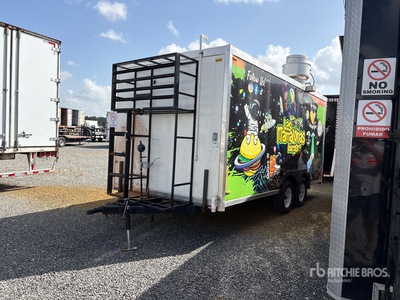 2024 The Fud Trailer 16 ft T/A フードトレーラー
