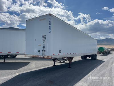 2000 Hyundai 53 ft x 102 in T/A Semi-remorque fourgon