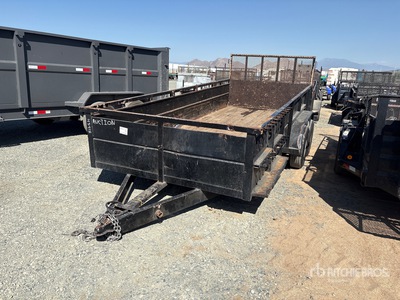2013 San Diego 16 ft T/A Equipment Trailer
