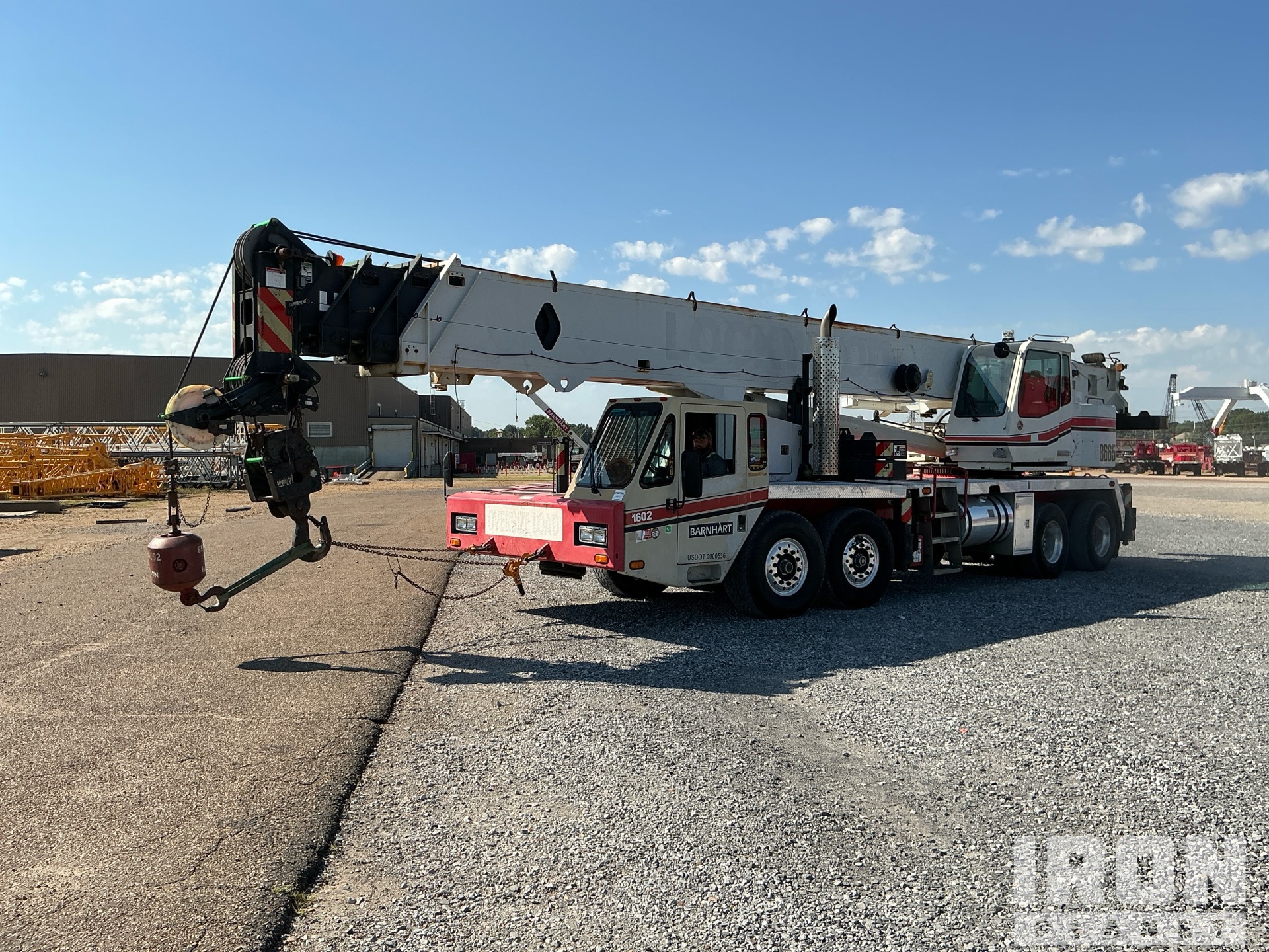 2007 Link-Belt HTC-8665XLB 65 ton 8x4x4 65 Ton Hydrauliczny żuraw samochodowy