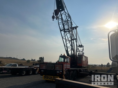 1973 Lorain MC-7125 125 ton 125 Ton Gittermast-Mobilkran