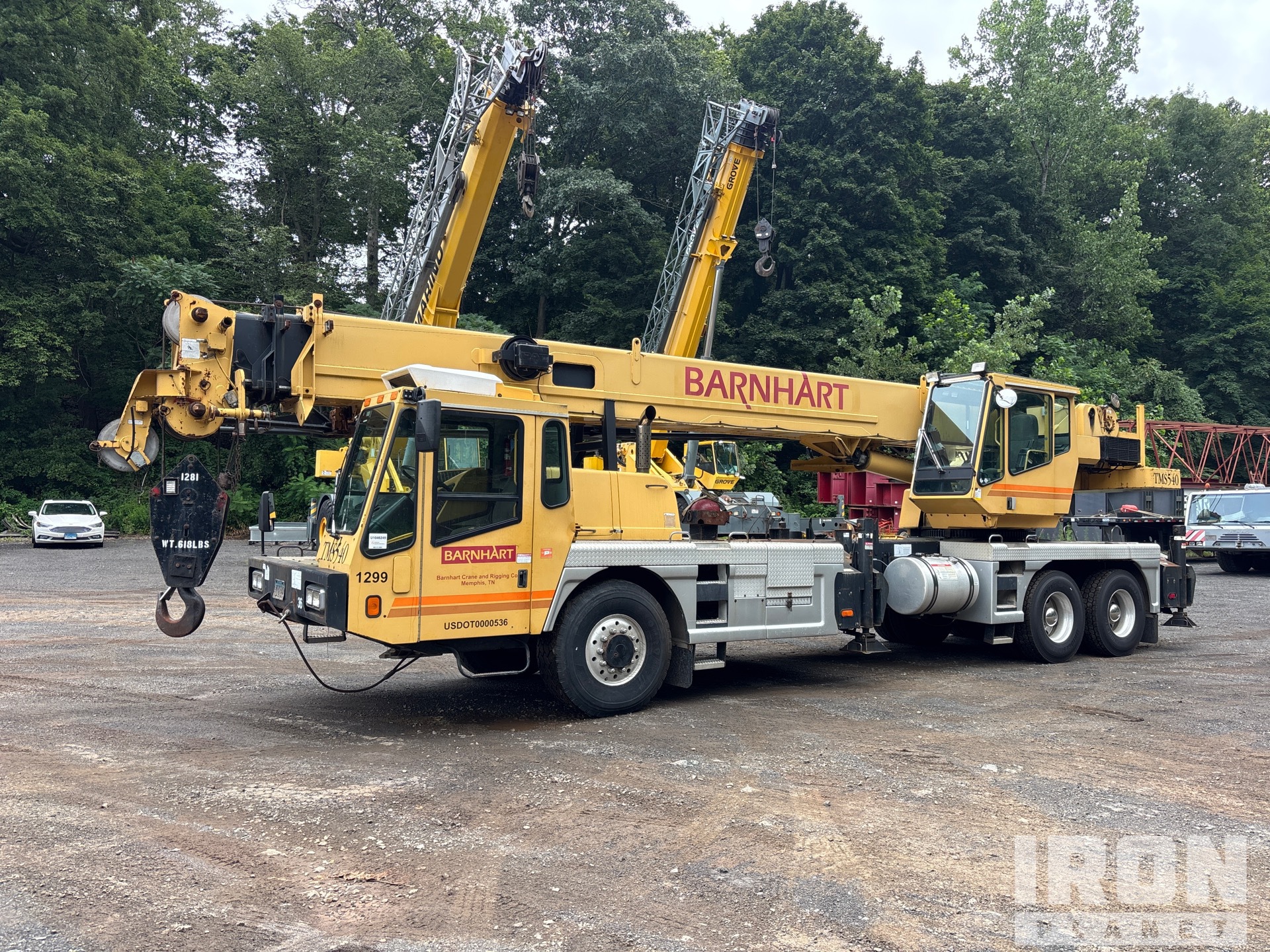 1999 Grove TMS540 40 ton 6x6x2 Hydraulic Truck Crane