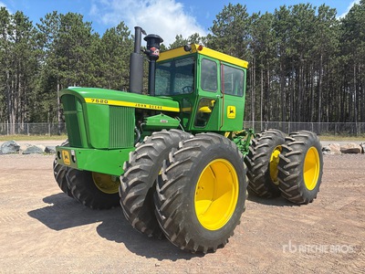 1973 John Deere 7520 Articulated 4WD Tractor