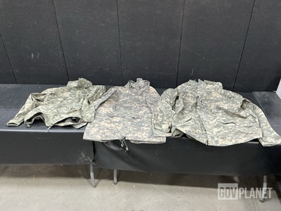 (34) Cold Weather Parkas, (9) Wet Weather Jackets & Assorted Items