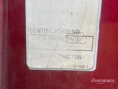 1998 Kenworth T2000 6x4 Ciągnik siodłowy T/A z kabiną sypialną