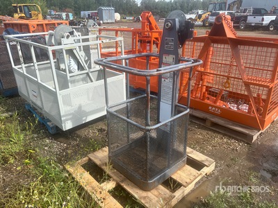 Terex 24 in 300 lb マンバスケット - Fits Bucket Truck