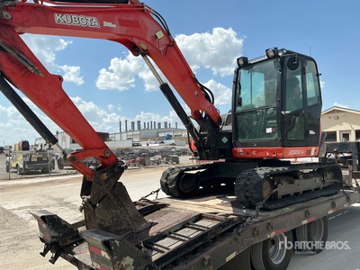 2018 Kubota KX080-4S Tracked Excavator