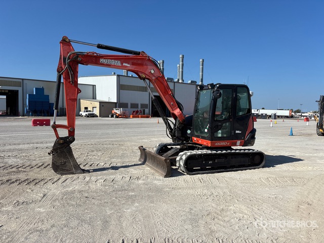 2018 Kubota KX080-4S Tracked Excavator