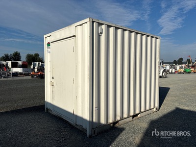 10 ft x 8 ft Skid-Mounted Containerized Transportierbare Büros