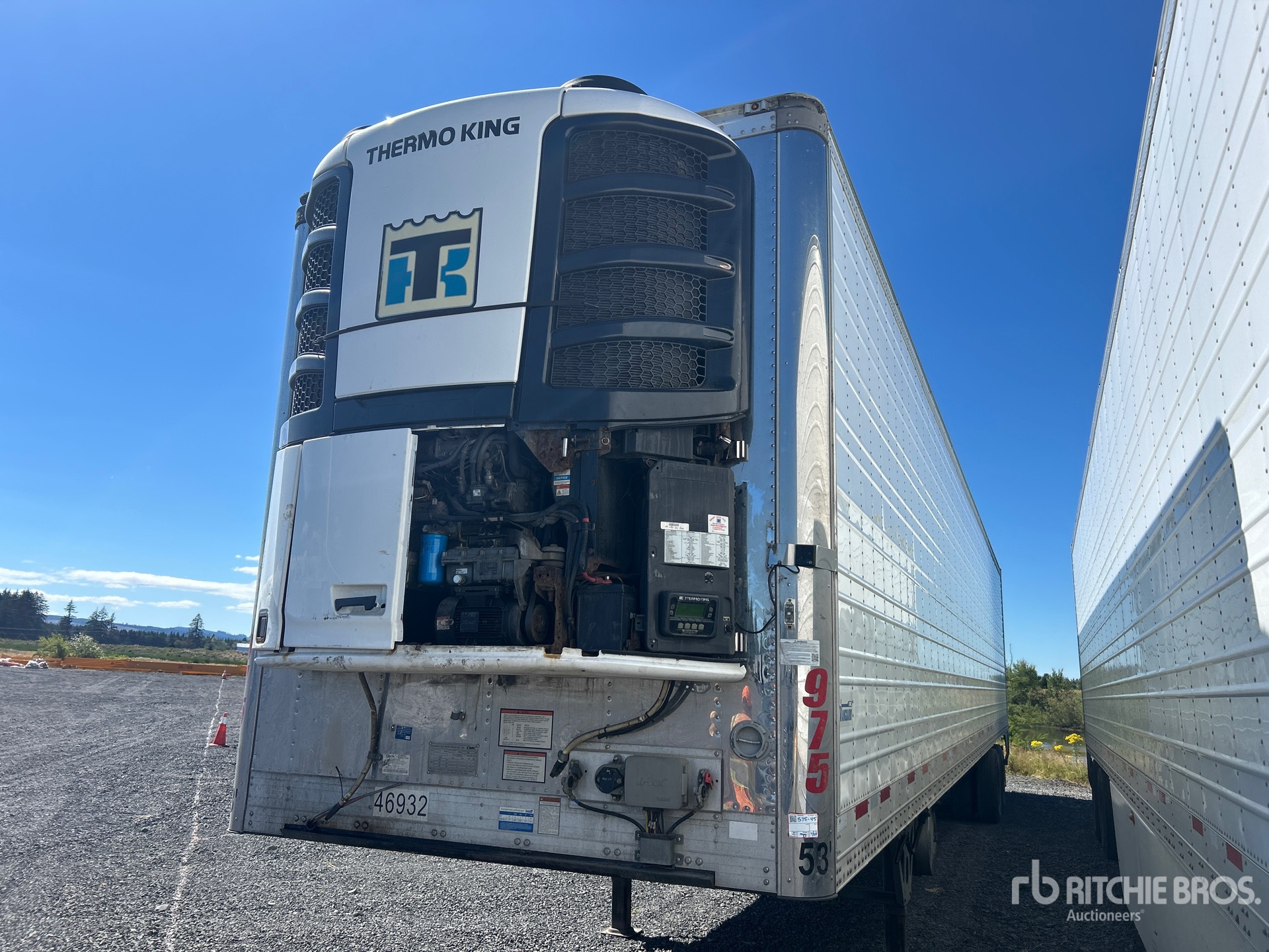 2026 CIMC 53 ft x 102 in Sliding T/A Refrigerated Trailer