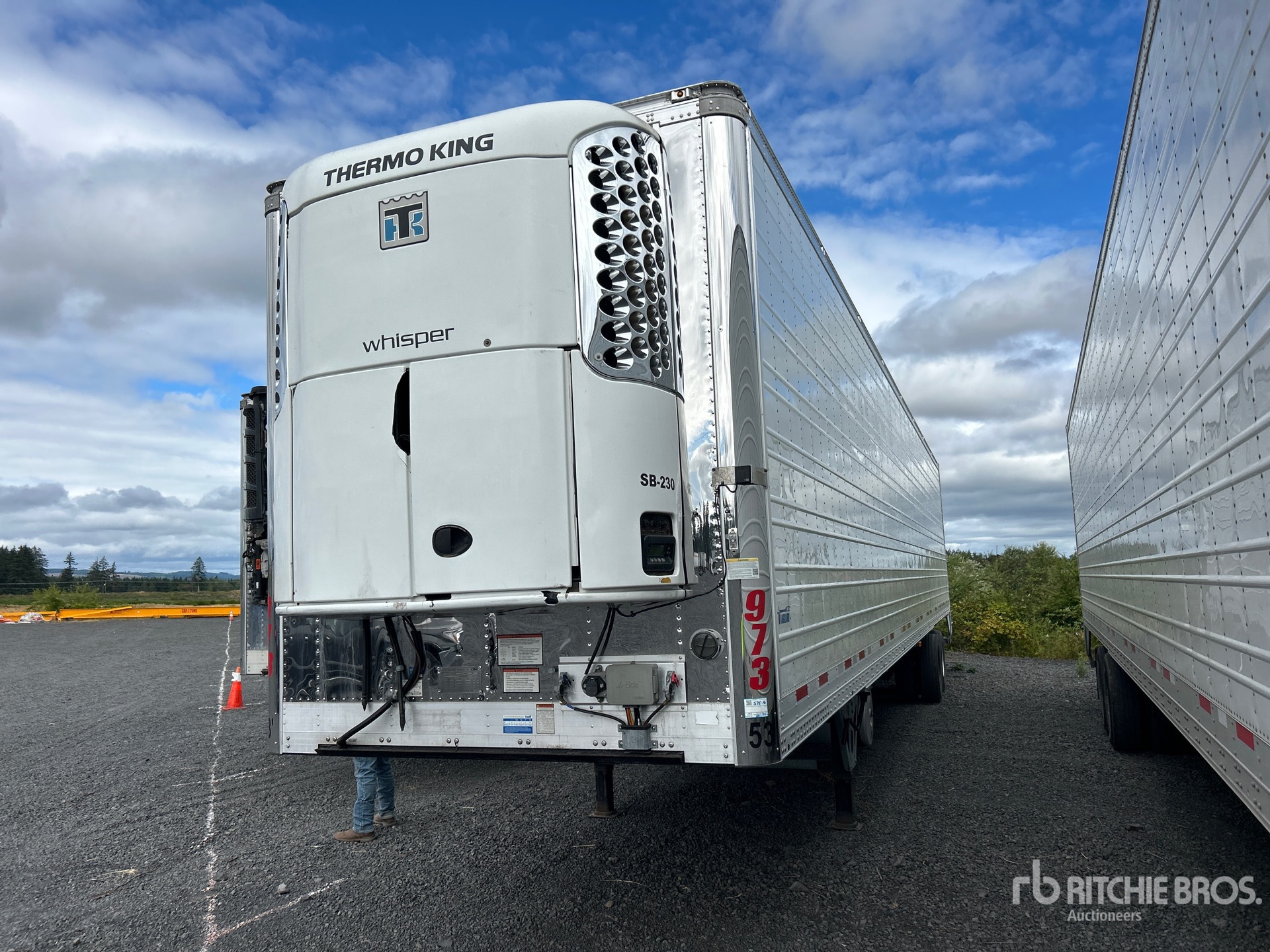 2026 CIMC 1RBR5305 53 ft x 102 in T/A Refrigerated Trailer