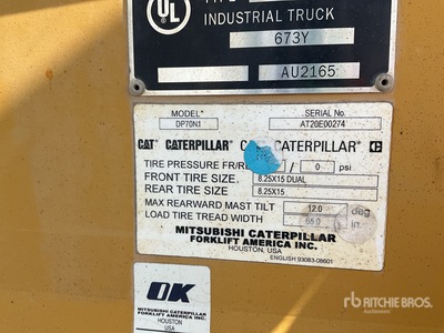 2019 Cat DP70N Forklift