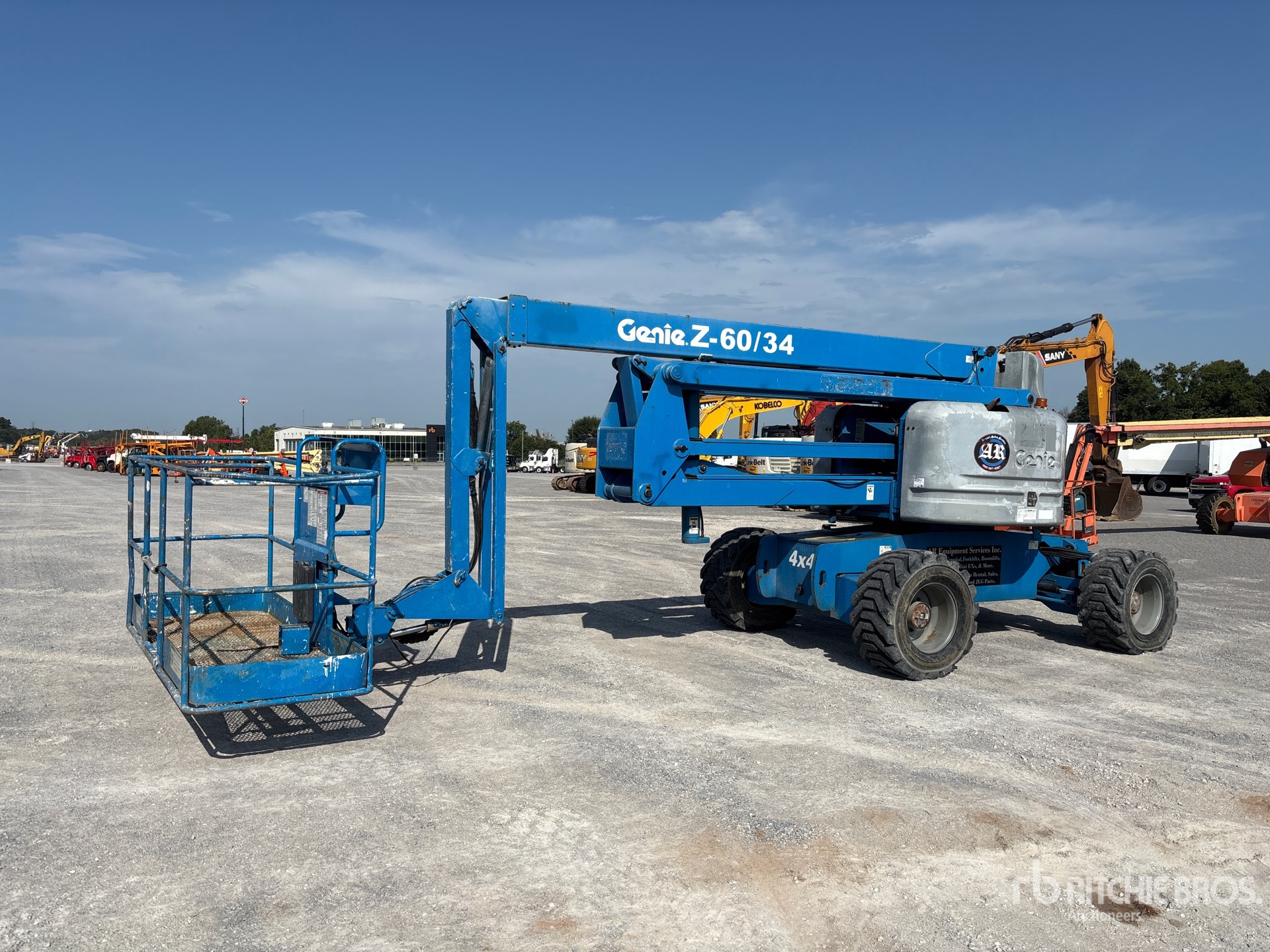 2005 Genie Z6034 4WD Dual Fuel Piattaforma monobraccio articolata