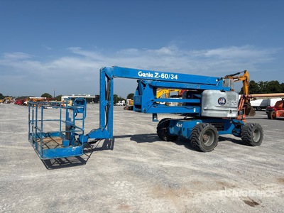 2005 Genie Z6034 4WD Dual Fuel Piattaforma monobraccio articolata
