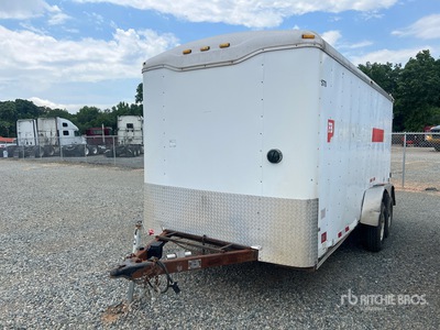 2006 Haulmark TS7X16DT2 15 ft T/A Enclosed Trailer