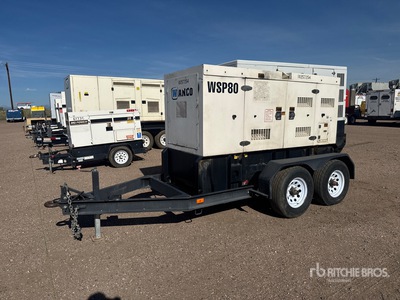 2018 Wanco 80 kW Mobile Generator Set