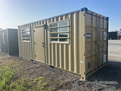 20 ft x 8 ft Office Container Varios, equipamiento de contenedor (Unused)