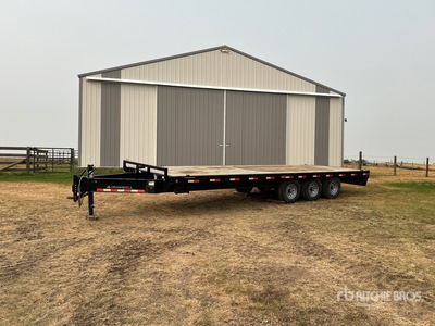 2018 Norstar Iron Bull 25 ft Tri/A Equipment Trailer