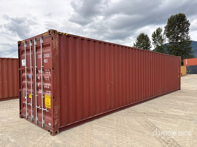2021 40 ft High Cube Storage Container
