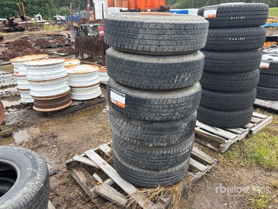 Quantity of (6) Michelin Defender LTX 215/85R16 Tires