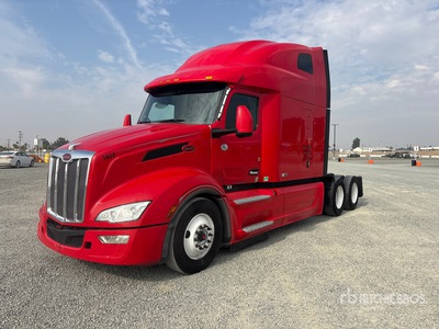 2023 Peterbilt 579 6x4 Cabeza Tractora Cabina Dormitorio