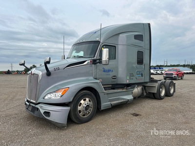 2023 Kenworth T680 6x4 T/A Sleeper Truck Tractor