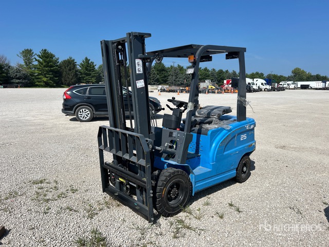 2025 Machpro EF-Blue-2.5T 5500 lb Electric Forklift (Unused)