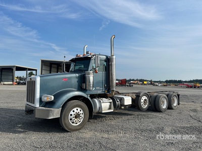 2012 Peterbilt 367 8x4 Cab and Chassis