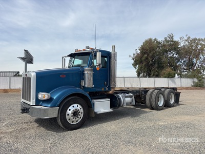 2014 Peterbilt 367 6x4 Cab and Chassis