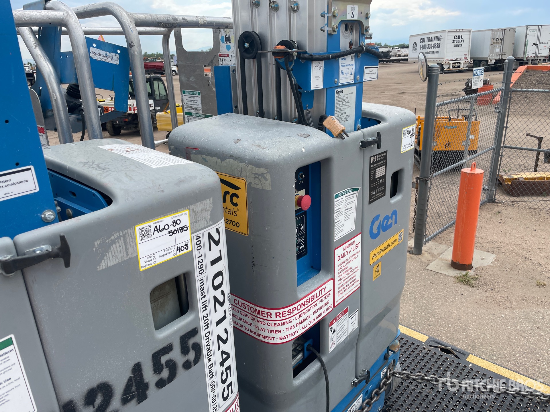 2018 Genie GR15 Vertical Mast Lift