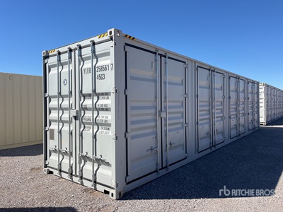 2026 40 ft High Cube Multi-Door Storage Container