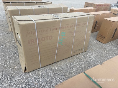 2026 IRMOTO-BLACK Electric Cyclomoteur (Unused)