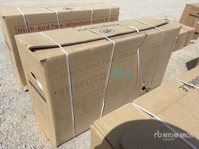 2026 IRMOTO-BLACK Electric Cyclomoteur (Unused)