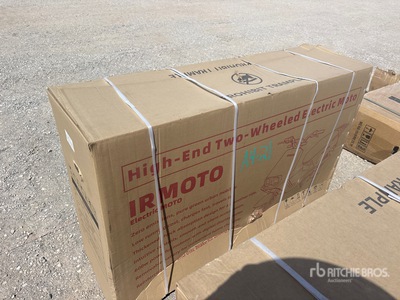 2026 IRMOTO-WHITE Electric Cyclomoteur (Unused)