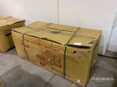 2026 MGC40-RED 3 TT E-Trike Mini Scooter (Unused)