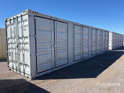 2026 40 ft High Cube Multi-Door Storage Container