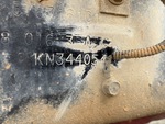 General Appearance with Frame Stamp Serial Number/VIN Photo
