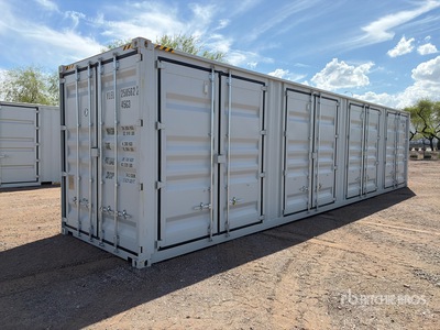 2026 40 ft High Cube Multi-Door Storage Container