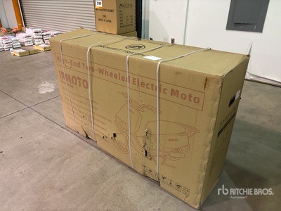 2026 IRMOTO-BLACK Electric Moped (Unused)