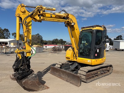 2018 Komatsu PC78UU-10 Kettenbagger